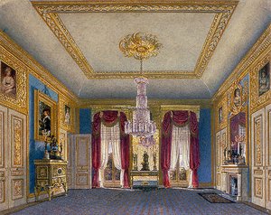 Carlton House, Ante-room Looking South — Charles Wild