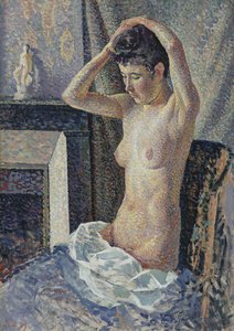 Nude Combing Her Hair — Максимилиан Лукэ