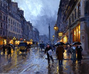 Rue De La Paix, Rain — Edouard Cortès