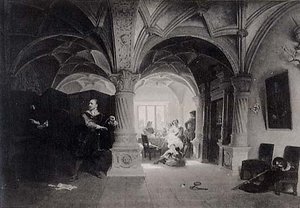 Light And Shadow, (painting) — Emanuel Gottlieb Leutze