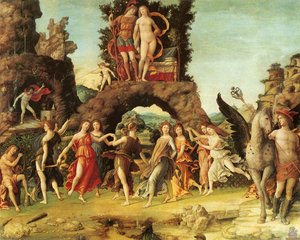 Parnassus — Andrea Mantegna, Early Renaissance