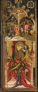 Calvary and Saint Sebastian