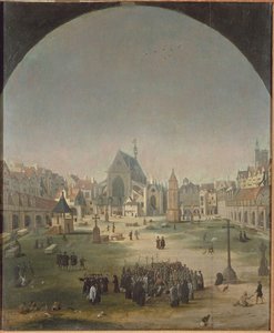 The Holy Innocents' Cemetery And Church — Jacob Grimmer