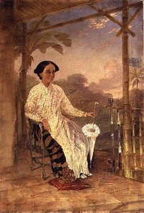 Wife Of Captain Drysdale — Thomas Baines