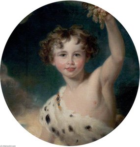 Charles Hope (1810–1817), als Bacchus