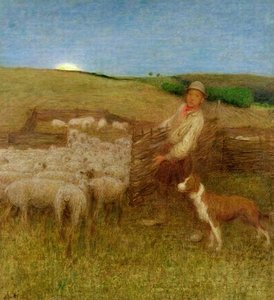 The Fold — Edward William Stott, Impressionism