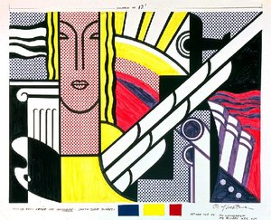 Modern Tapestry Cartoon — Roy Lichtenstein, Pop Art