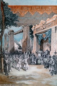 Illustration From 'michel Strogoff'
