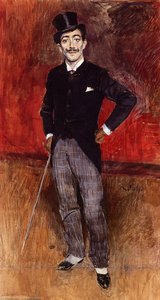 Portrait Of The Comte De Rasty — Giovanni Boldini