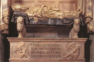 Funeral Monument To John Xxiii (detail 1) — Donatello