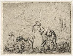 People At Roadside — Yasuo Kuniyoshi