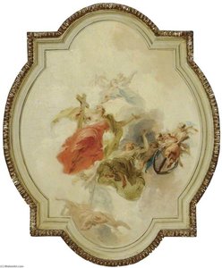 Triumph Of The Three Christian Virtues — Jacob De Wit