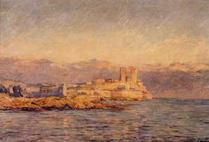 The Castle In Antibes — Claude Monet, Impressionism