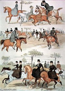 Riding Side-saddle