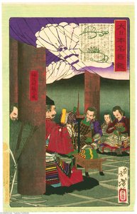 Kusunoki Masashige — Tsukioka Yoshitoshi