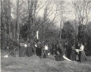 Agriculture. Animal Life Collecting Specimens — Frances Benjamin Johnston
