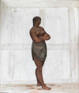 The Wyfe of an Herowan of Secotan