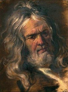 Head Of An Old Man — Antoine Coypel Ii