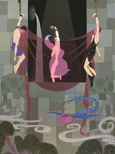 The Chaste Susanna — Erté