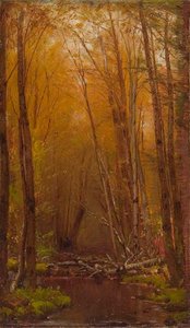 The Birches Of The Catskills — Thomas Worthington Whittredge, Hudson River School