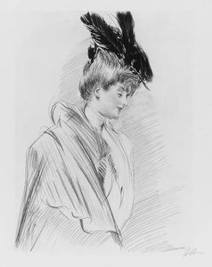 Portrait Of A Young Woman 2 — Paul César Helleu