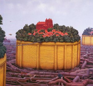 State Of Water — Jacek Yerka, Surrealism
