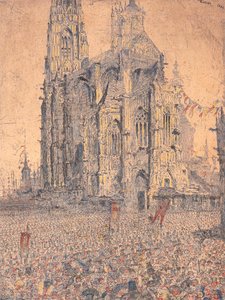 The Cathedral — James Ensor, Symbolic Expressionism