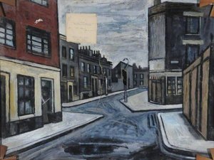 Street Scene (verso)