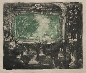 The Theater — John French Sloan, Ashcan School