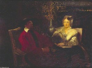 Dull Reading — Andrew Geddes