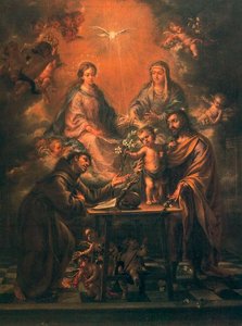 Visión De San Antonio — Juan De Valdés Leal