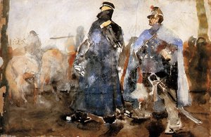 Huzars — George Heidrik Breitner