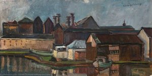 Along The Canal Ii — Hilda Goldwag