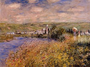 Vetheuil Seen From Ile Saint Martin — Claude Monet, Impressionism