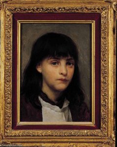 Portrait Of A Young Girl — Edwin Harris