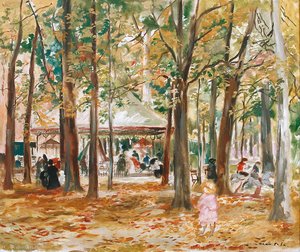Manege At Tuileries — Emilio Grau Sala