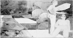 Aida At The Bath — Joan Brown