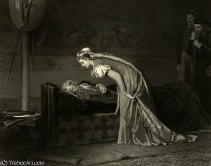 Lear And Cordelia — Marcus C Stone