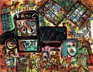 Untitled, From The Portfolio The New Provincetown Print Project, 1990 — George Mcneil