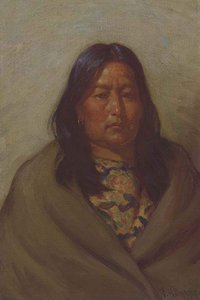 Wife Of Chief Little Wolf — Joseph Henry Sharp