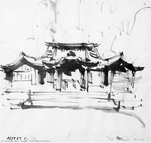 The Hakone Shrine — Alfred Freddy Krupa