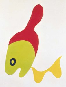 Bottle And Mustache — Jean Arp