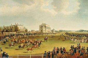 The Start Of The St. Leger — James Pollard