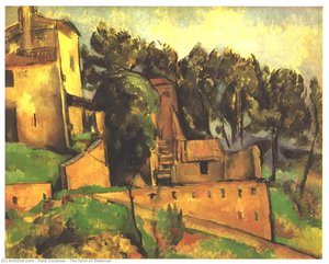 The Farm Of Bellevue — Paul Cézanne, Post-impressionism