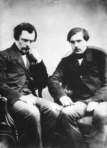 Edmond (left) And Jules (right) De Goncourt — Félix Nadar