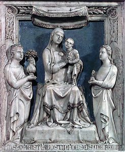 Madonna with two Angels