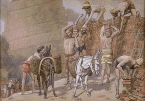 Building The Tower Of Babel — Jacques Joseph Tissot