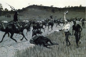 Battle Of San Juan — Frederic Remington