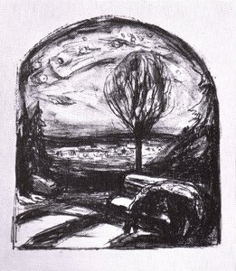 Starry Night — Edvard Munch