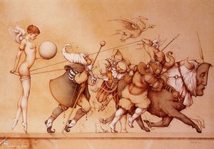 Returning The Sphere — Michael Parkes